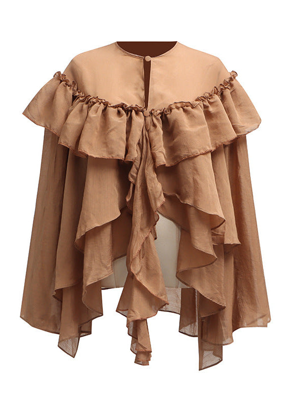 Cajsa Ruffle Fringe Top