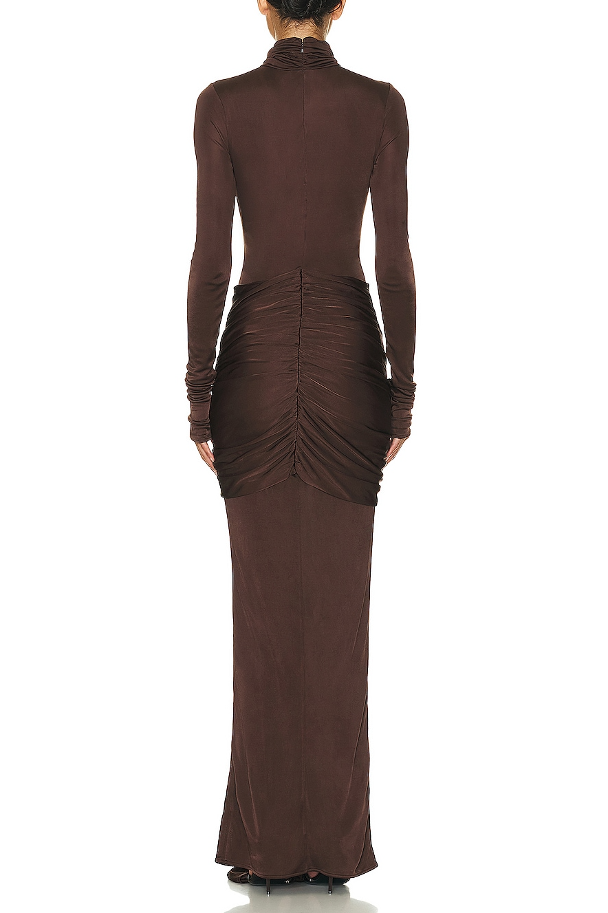 Alistair Long Sleeve Twisted Maxi Dress