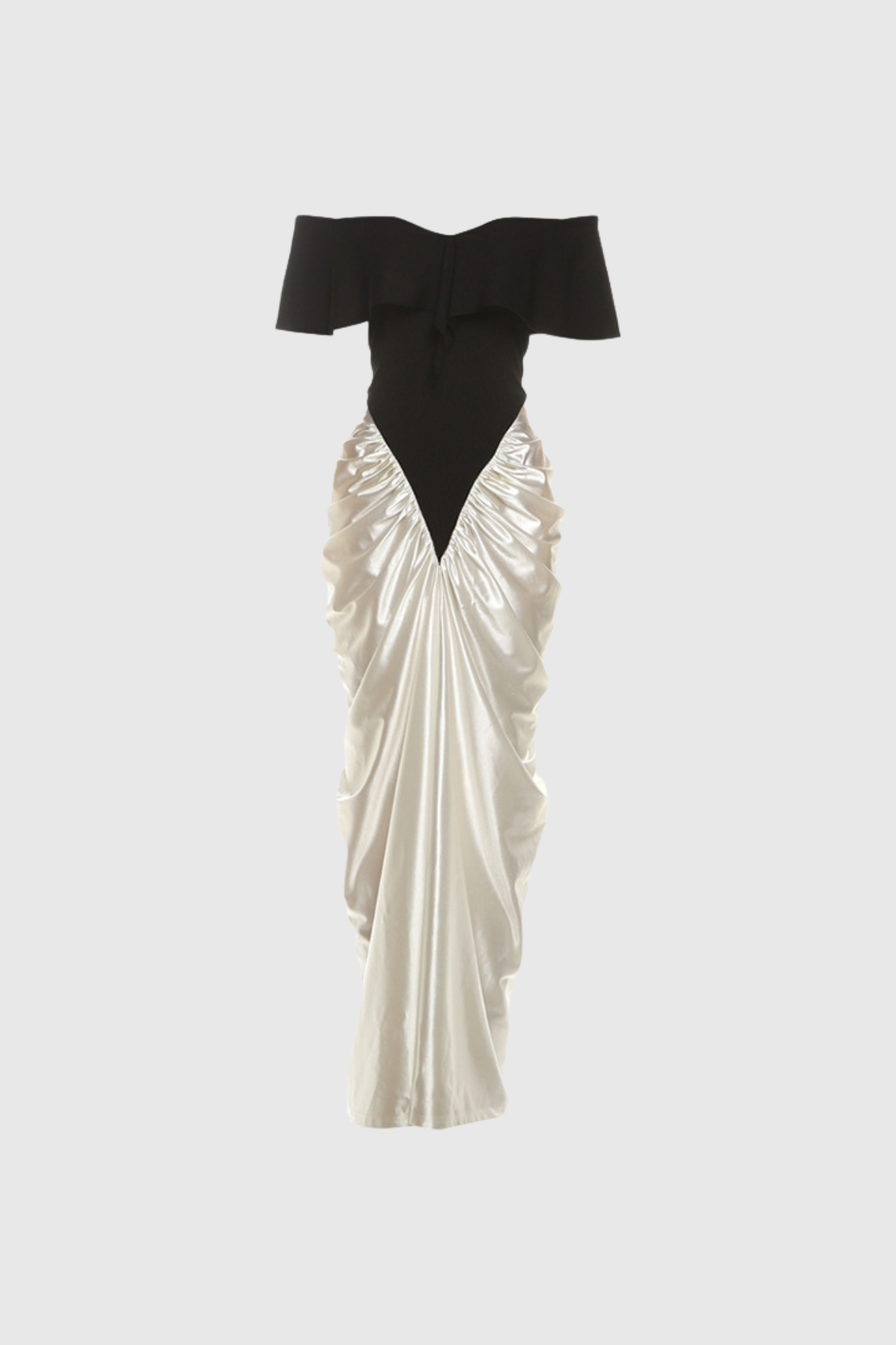 Domitila Off Shoulder Split Maxi Dress