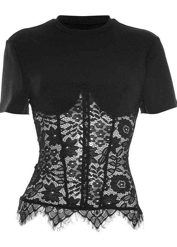 Dasharatha Lace Deconstruct Playsuit