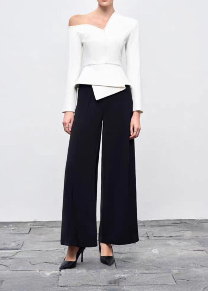 Bairre Asymmetric Long Sleeve Pants Set