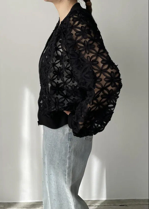 Fabricius Flower Cutout Jacket