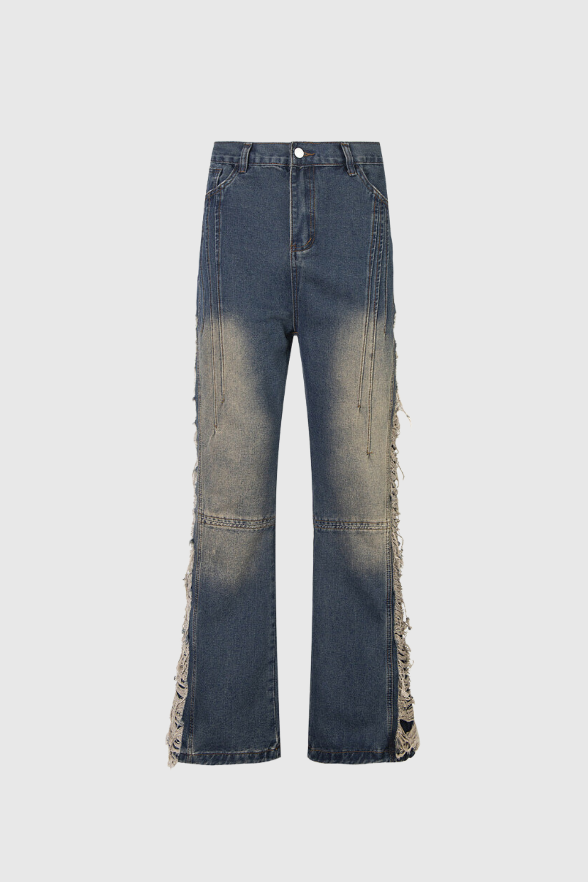 Abiba Fringe Torn Hayley Jeans