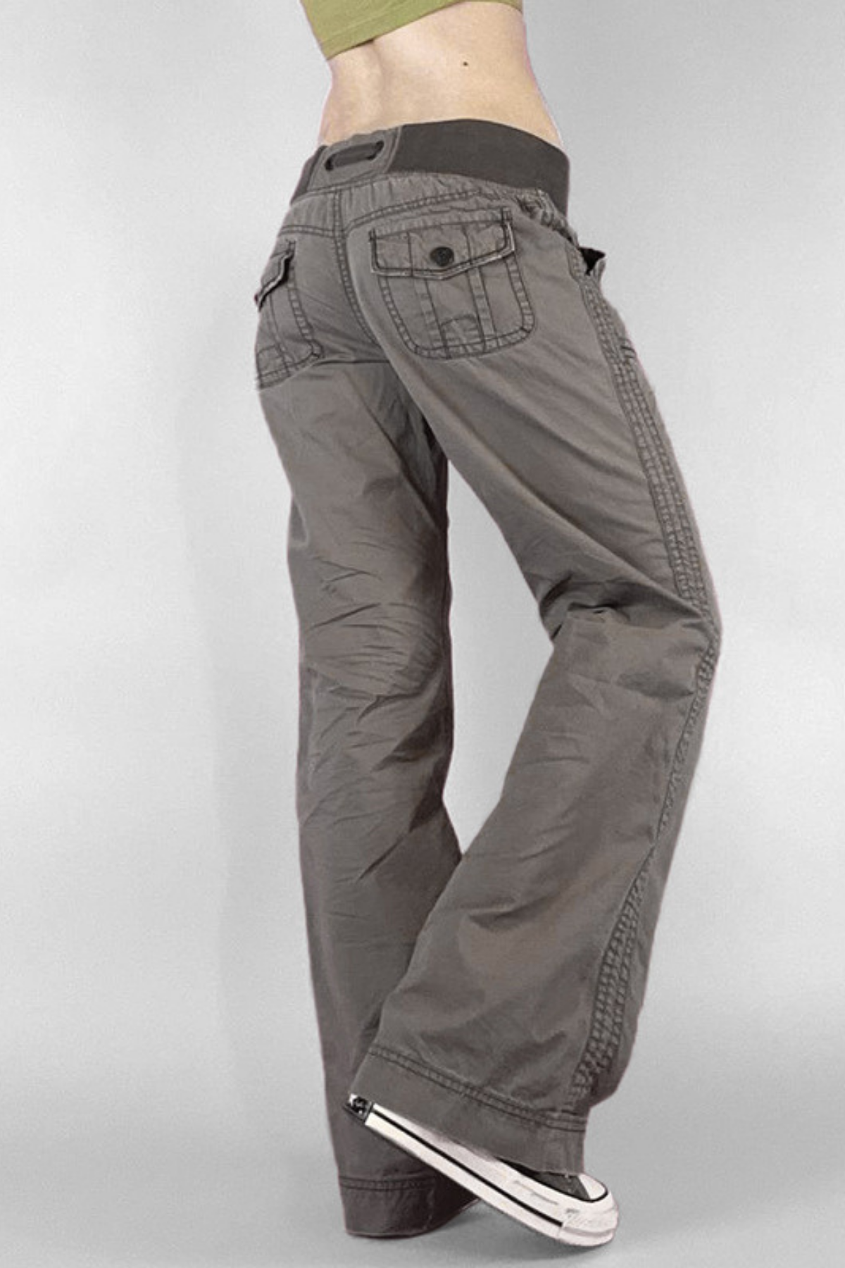 Adil Pocket Lace Up Cargo Pants