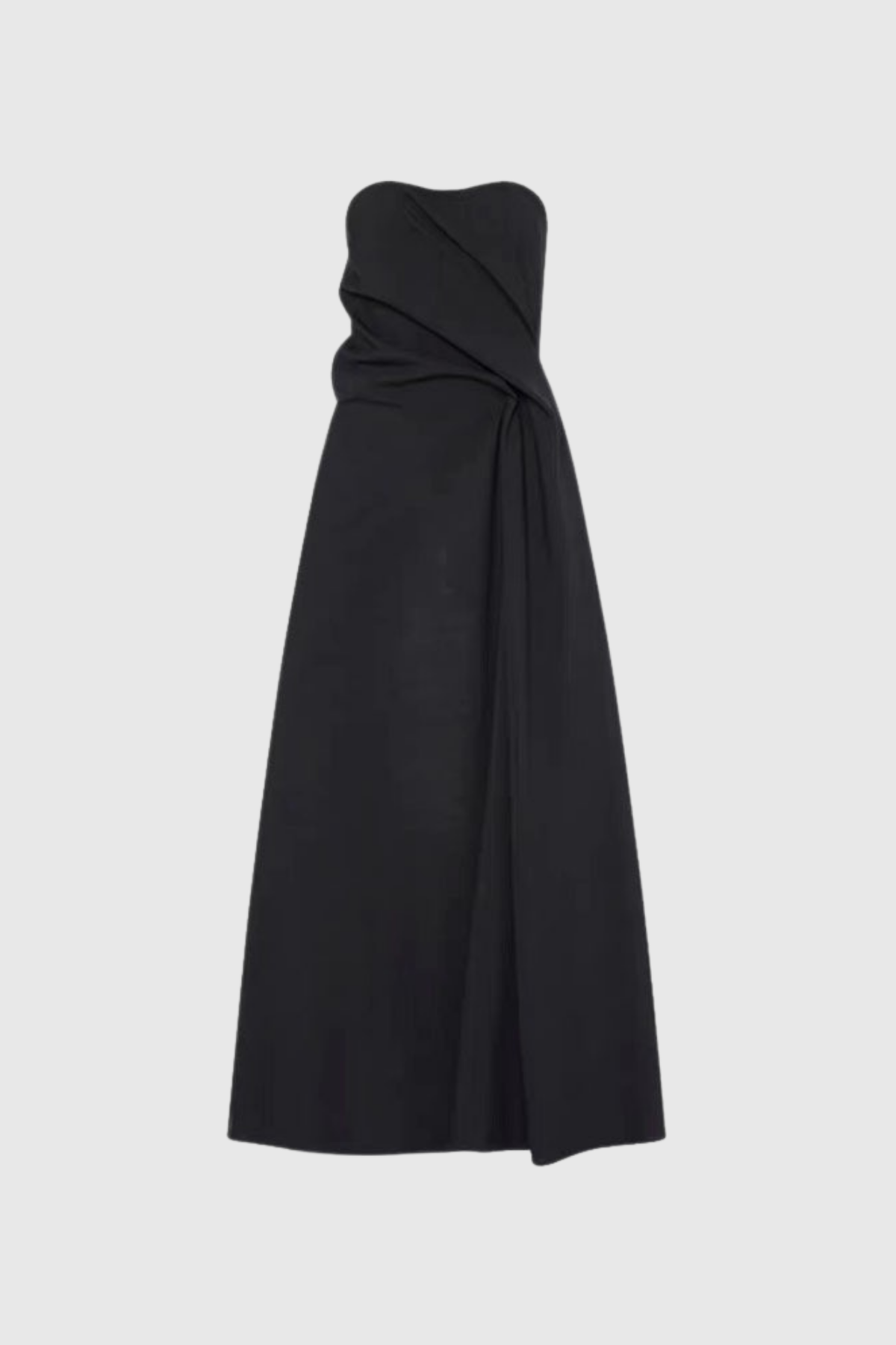 Bathilde Strapless Asymmetric Maxi Dress