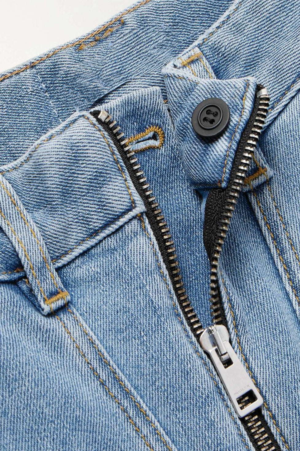 Camille Mesh Paneled Skinny Jeans