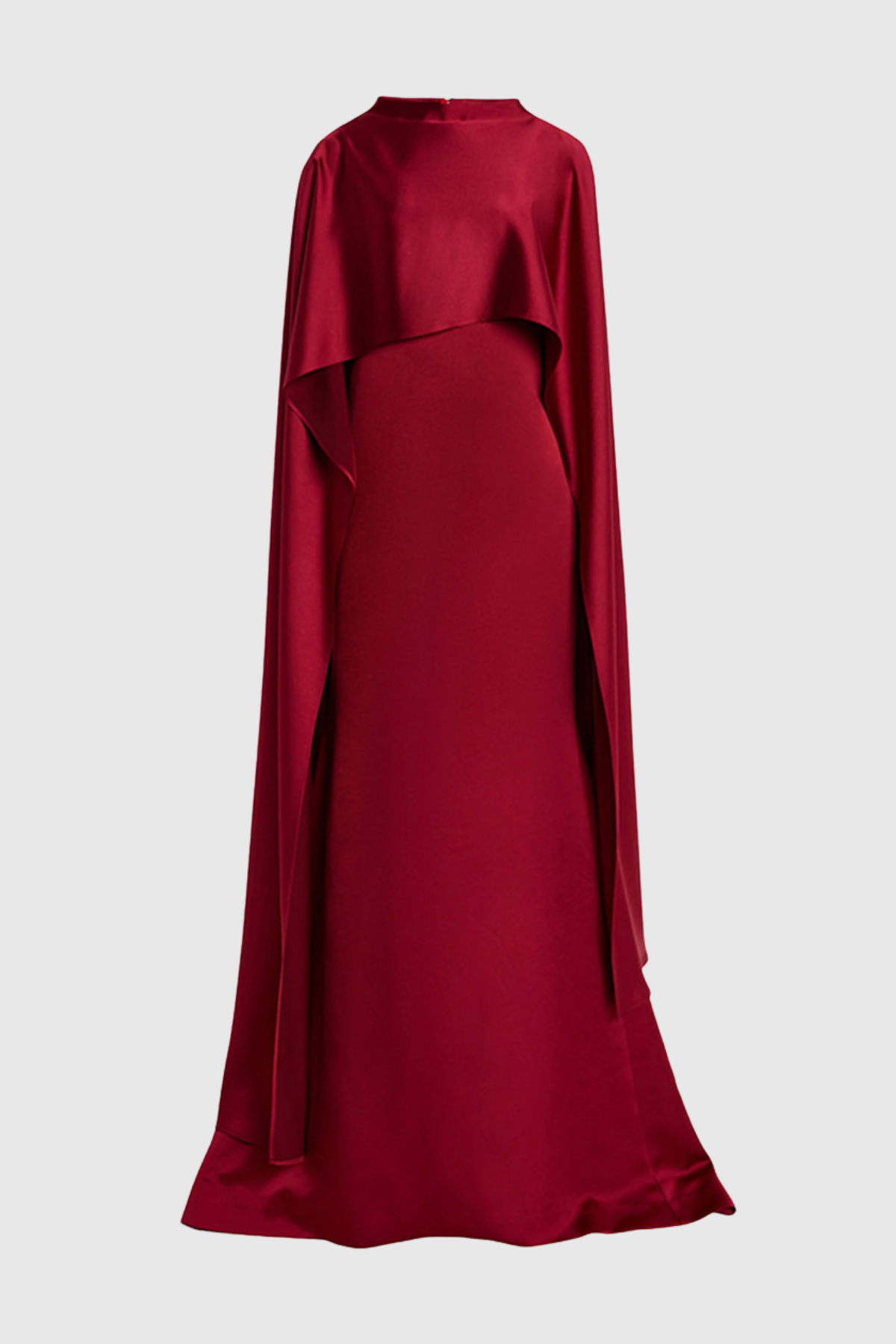 Caroline Shawl Ruch Maxi Dress