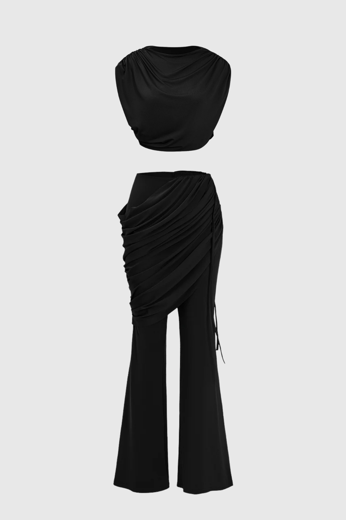 Wade Ruch Asymmetric Pants Set