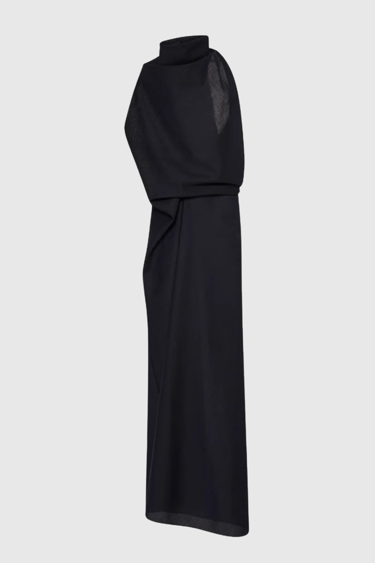Dado Asymmetric Ruch Maxi Dress