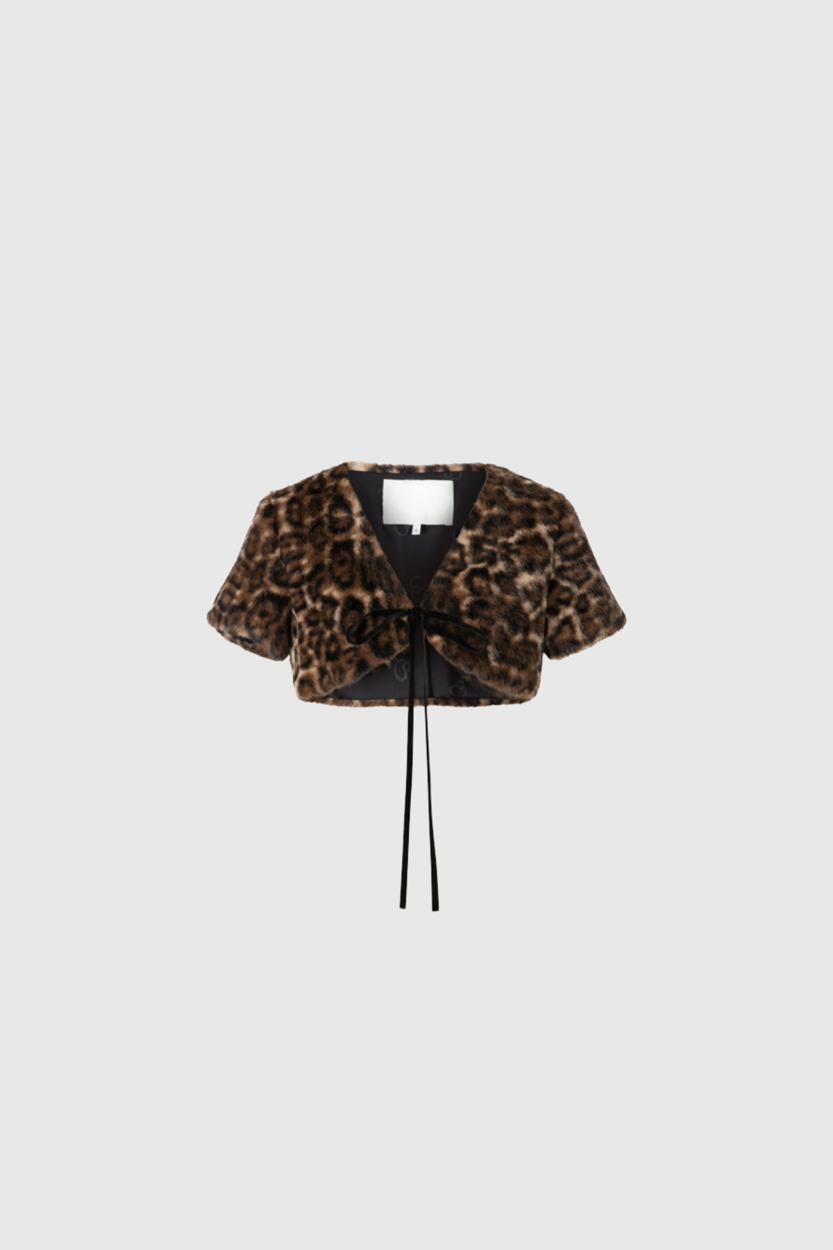 Django Leopard Faux Fur Jacket