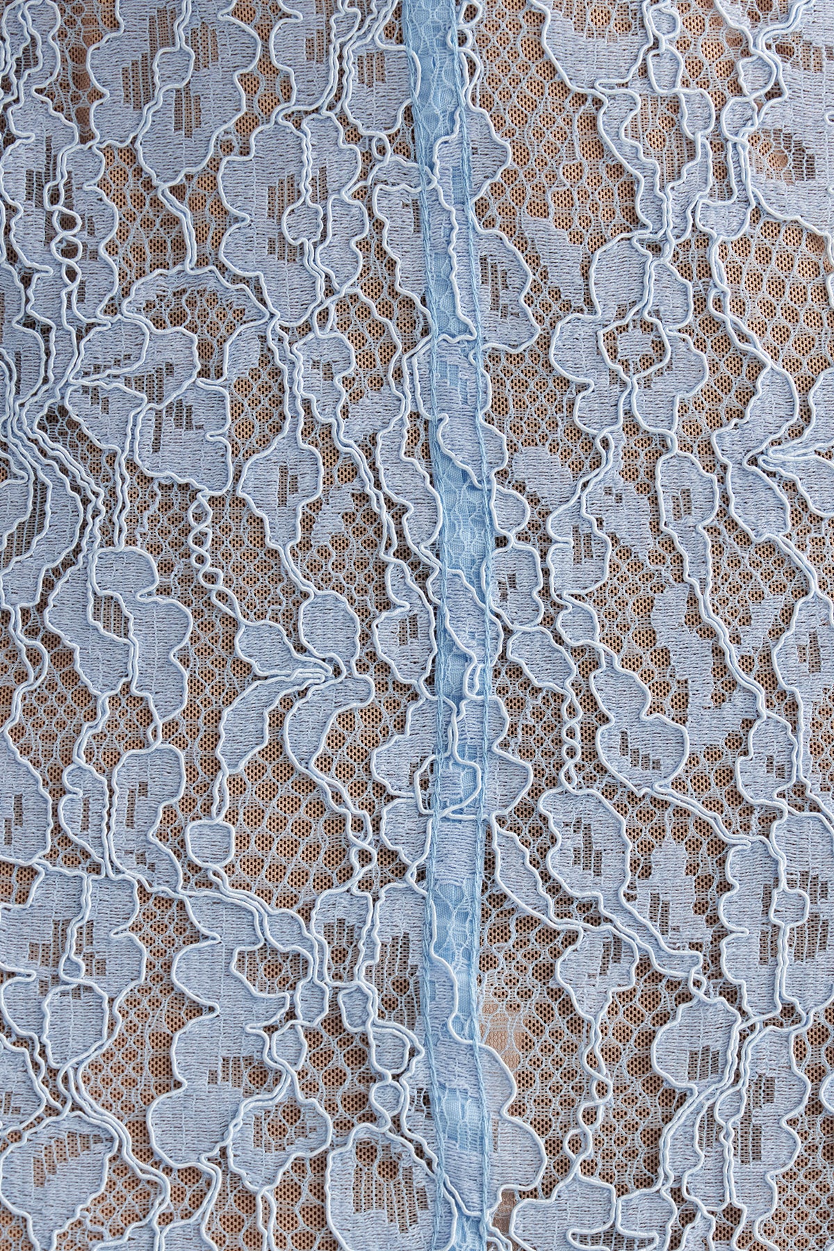 Doruk Lace Maxi Dress In Blue