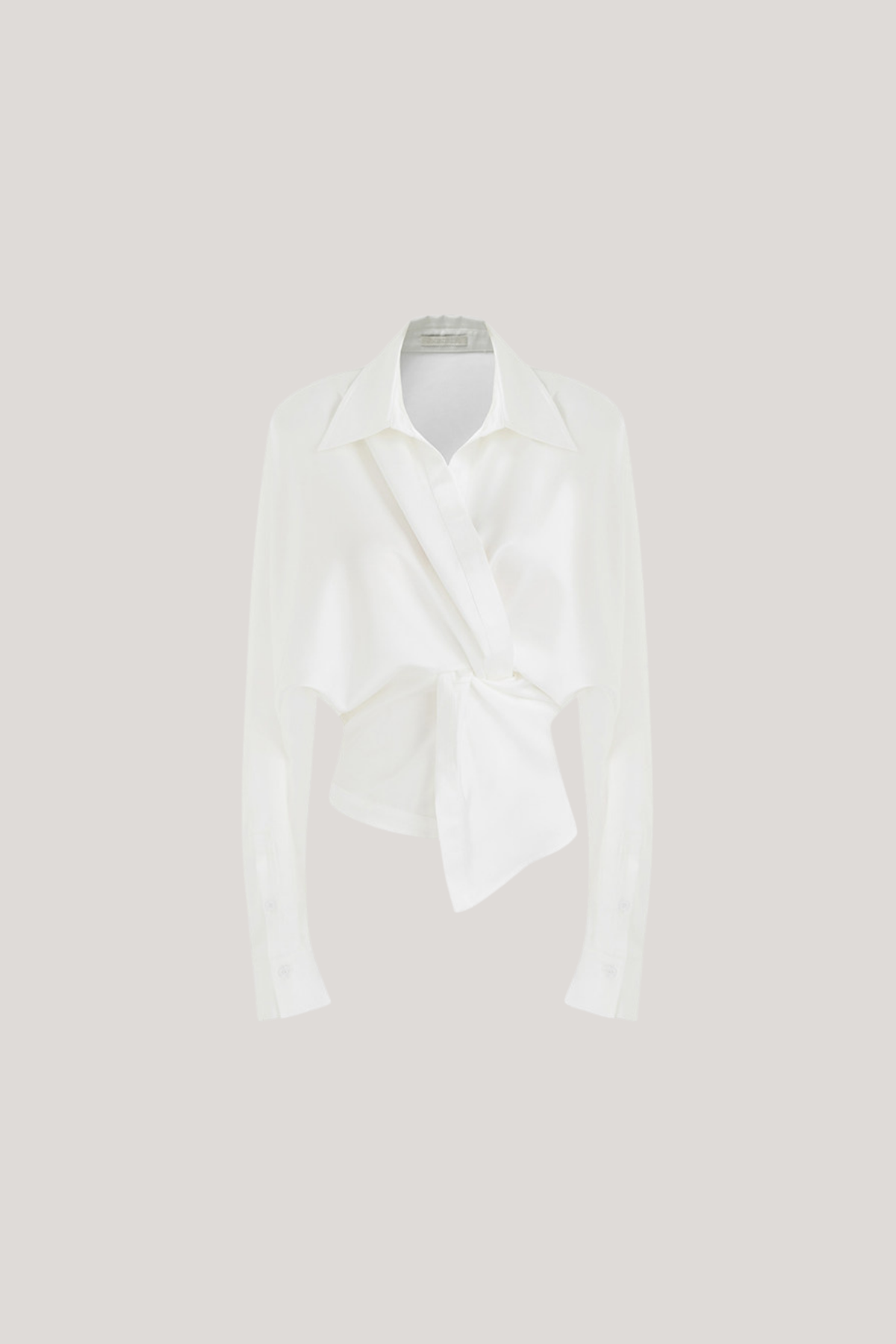 Felinus Twist Satin Shirt