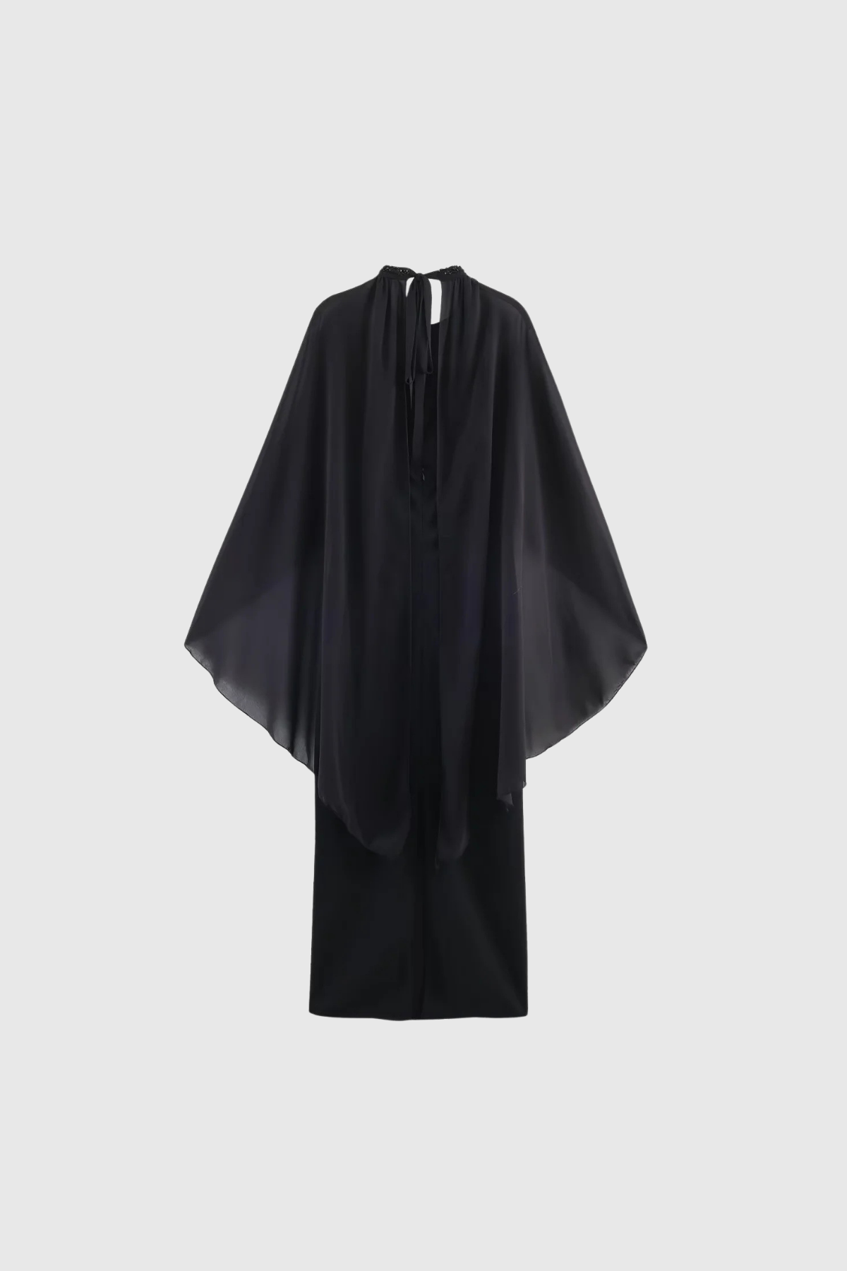 Firuza Draped Shawl Maxi Dress