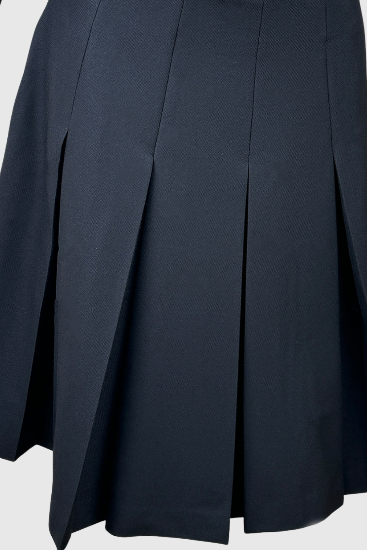 Firuzeh Crop Button Pleated Skirt Set