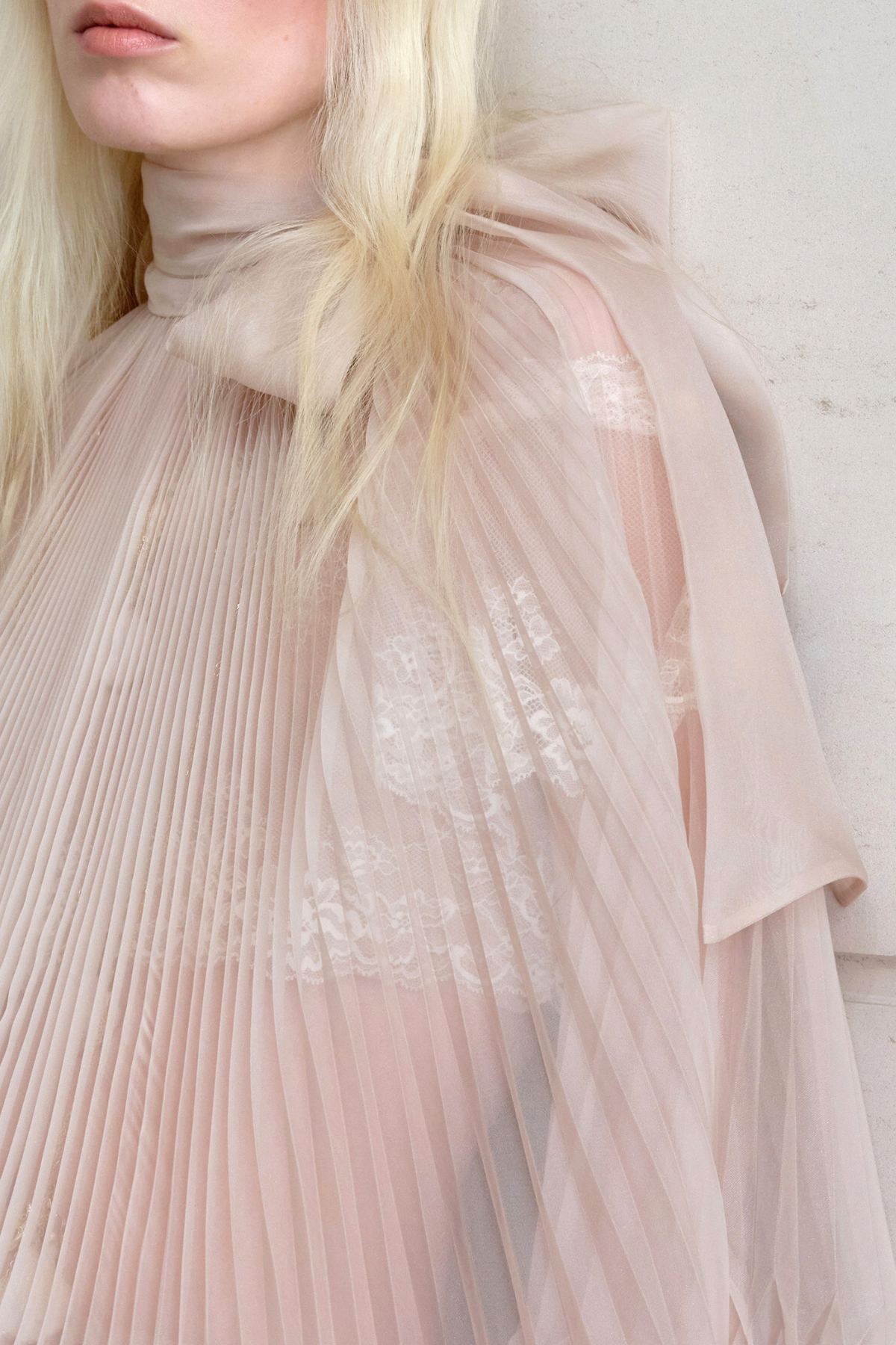 Folke Ruffle Mesh Tiered Skirt Set