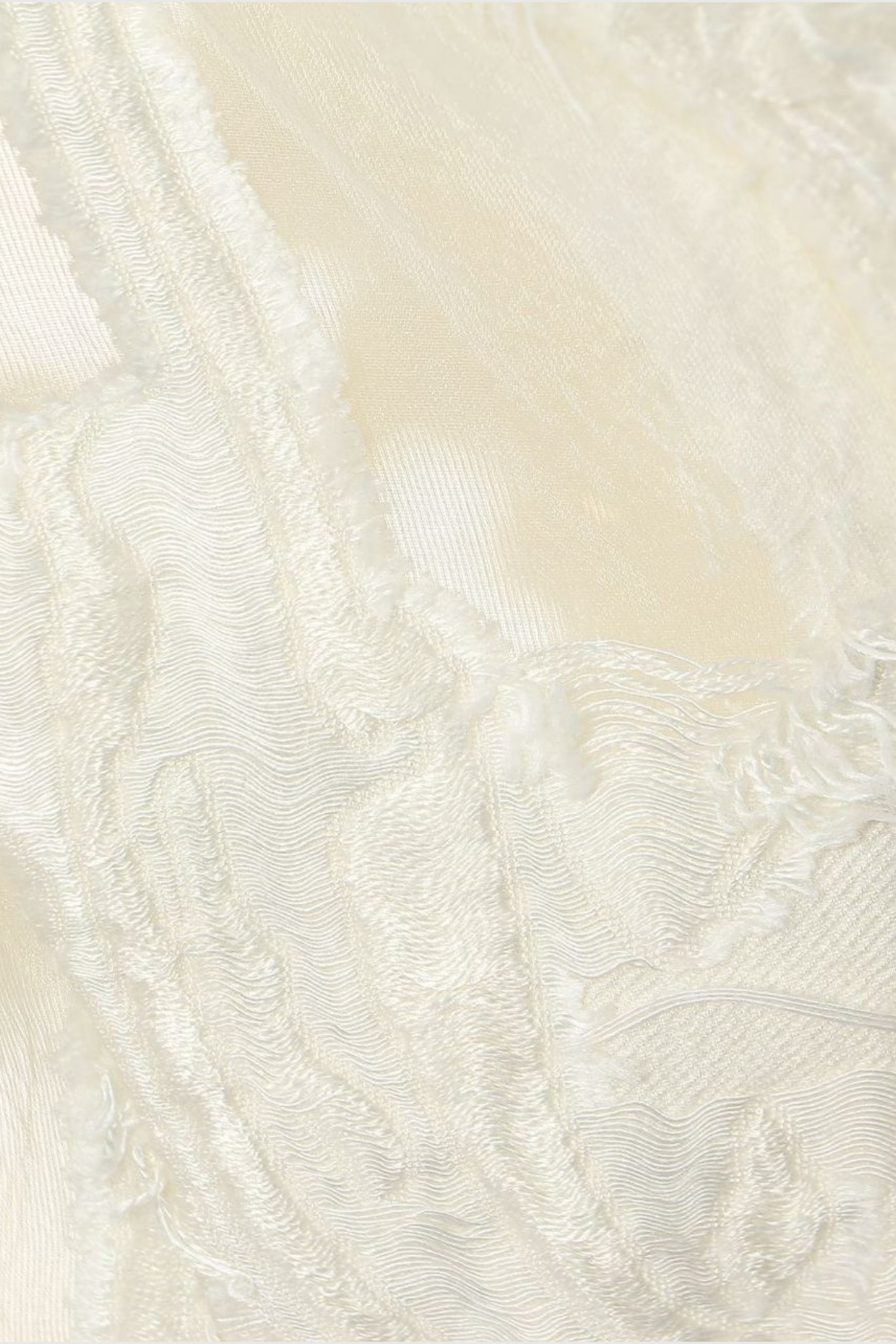 Amabilis Lace Fringe Blazer