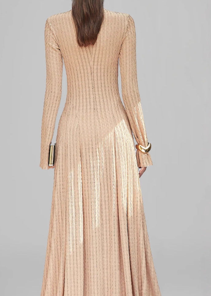 Doruk Pleated Maxi Dress