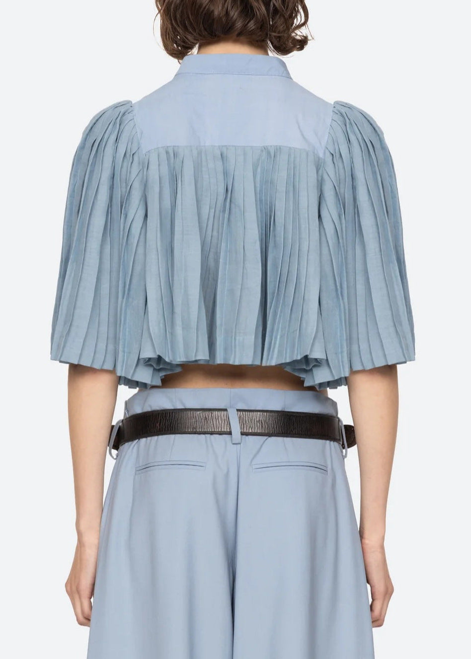 Hamutal Pleated Bubble Top