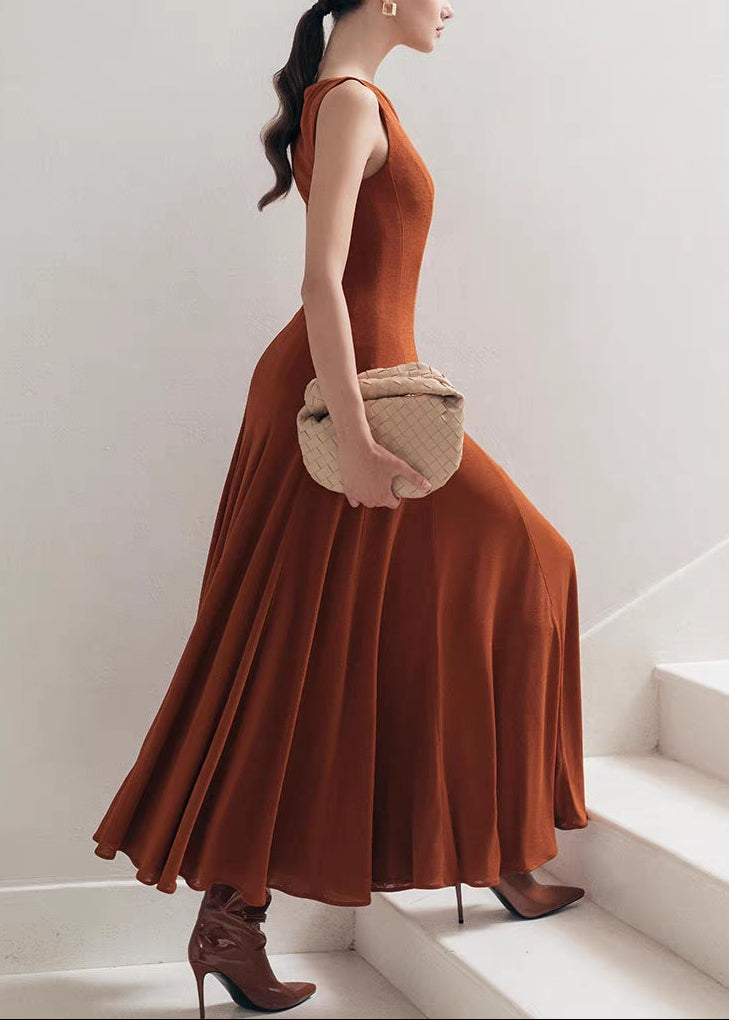 Declan Sleeveless Ruch Maxi Dress
