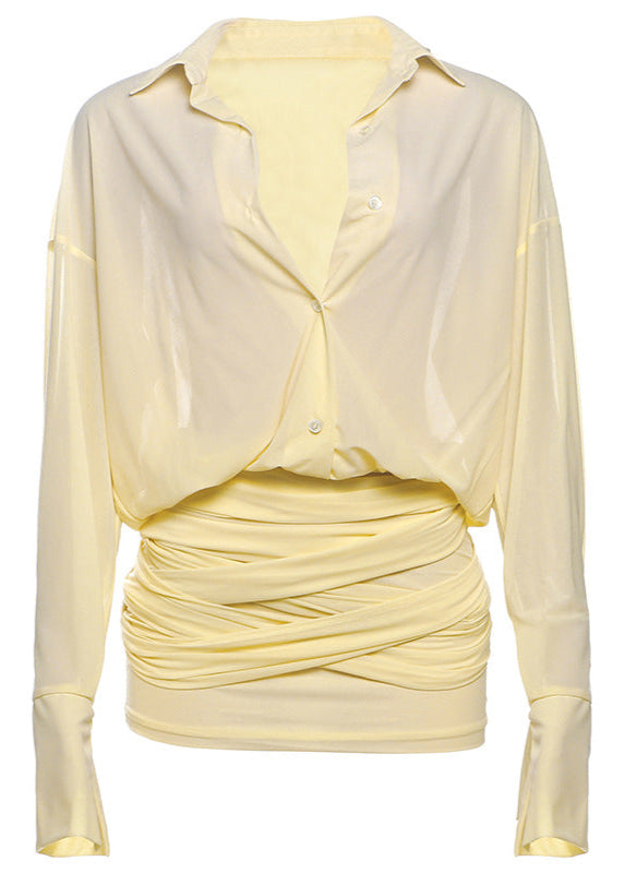 Anil Ruch Mesh Mini Dress