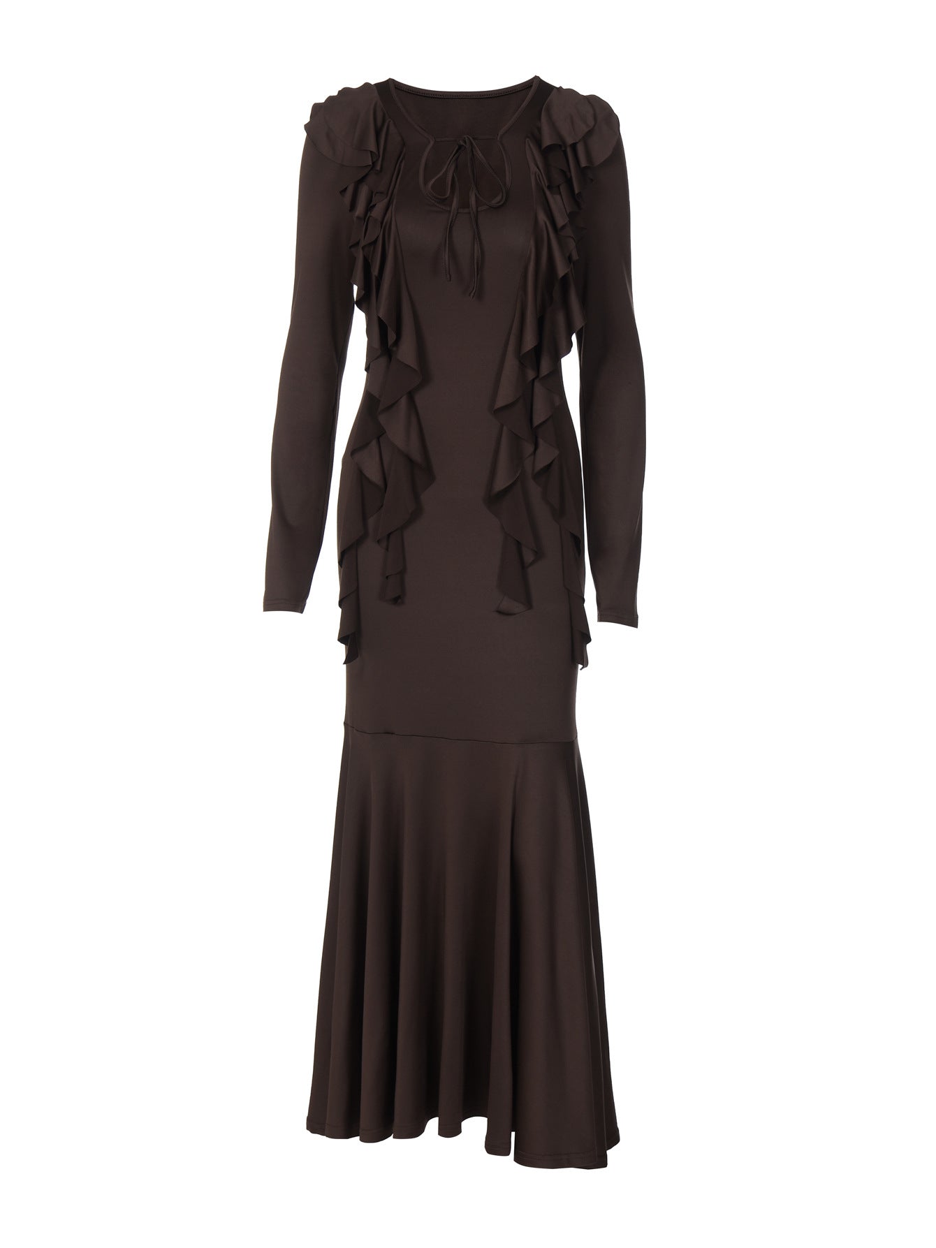 Eirian Ruffle Maxi Dress