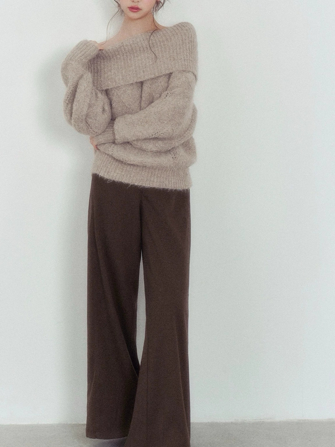 Falk Off Shoulder Knit Top