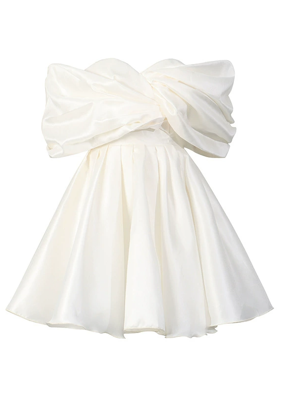 Fuxi Off Shoulder Ruffle Mini Dress