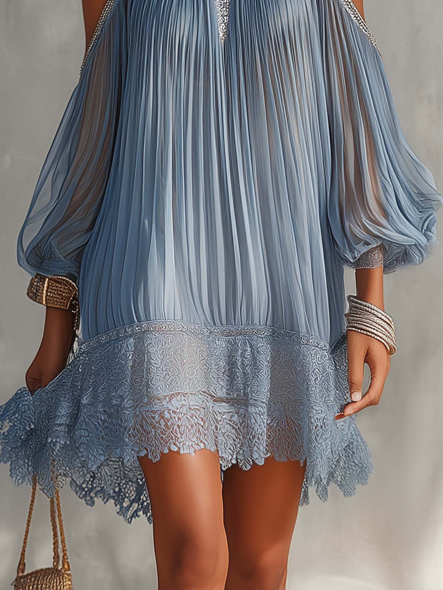 Kaleialoha Ruch Lace Mini Dress