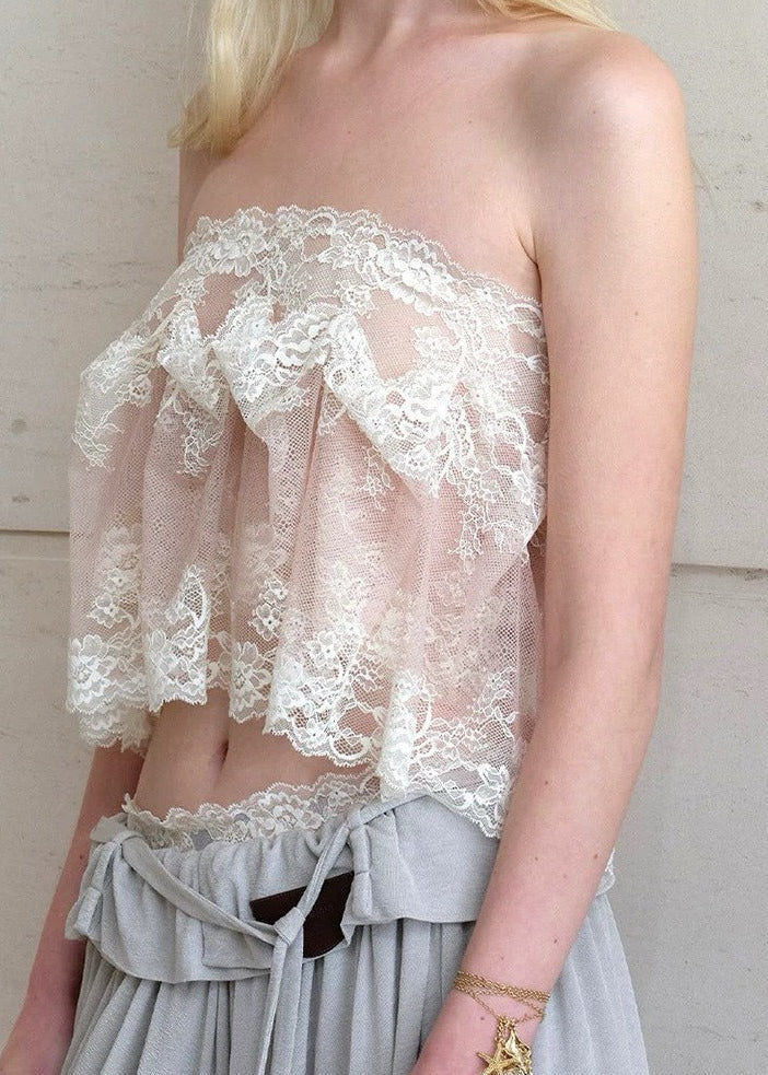 Giovana Ruch Lace Top