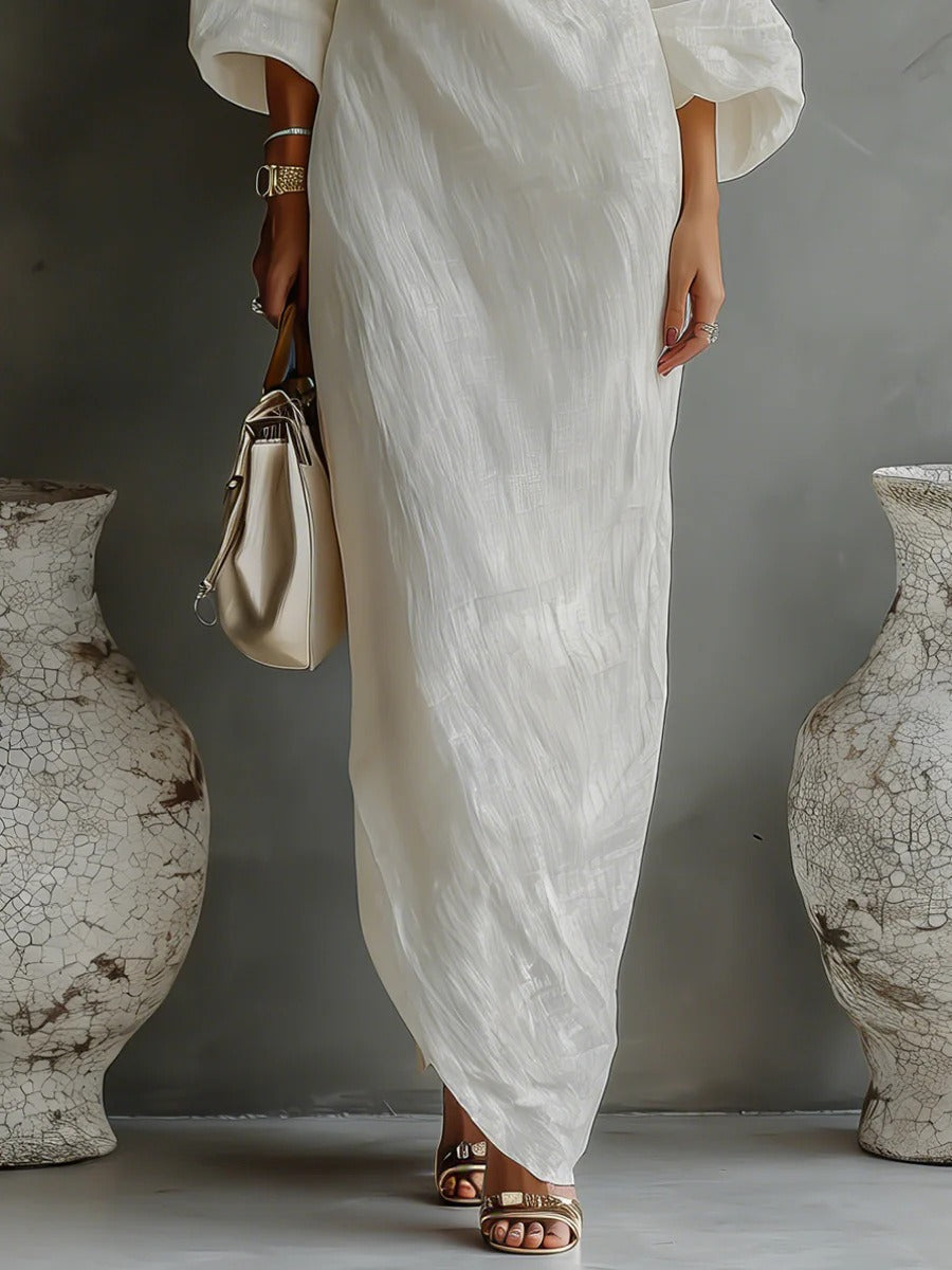 Invidia One Shoulder Maxi Dress