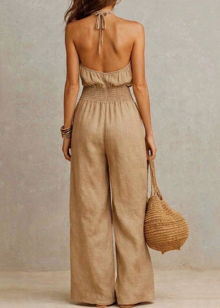 Innocenzo Halter Neck Pants Set