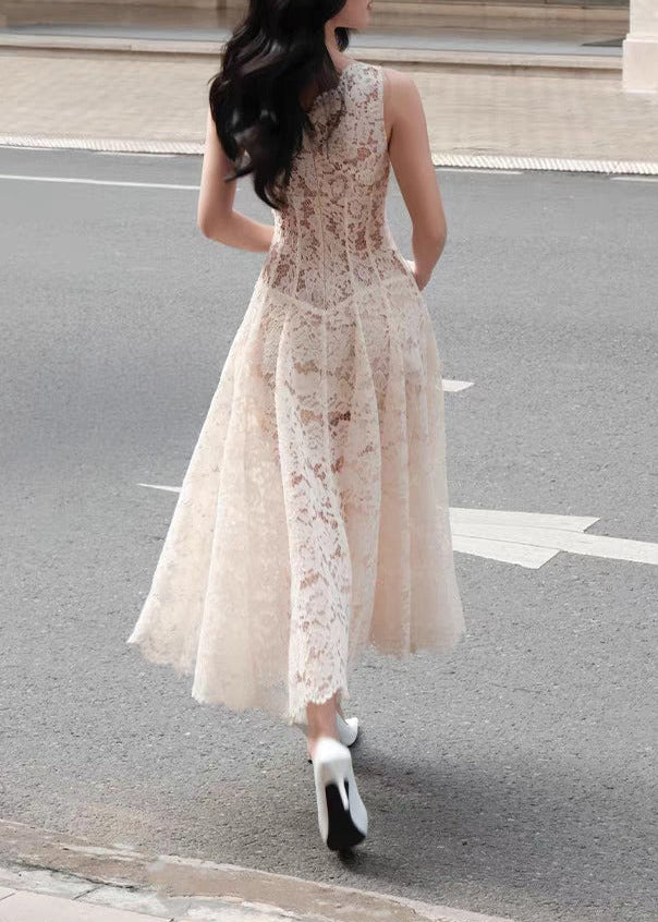 Kaylee Corset Lace Shawl Maxi Dress