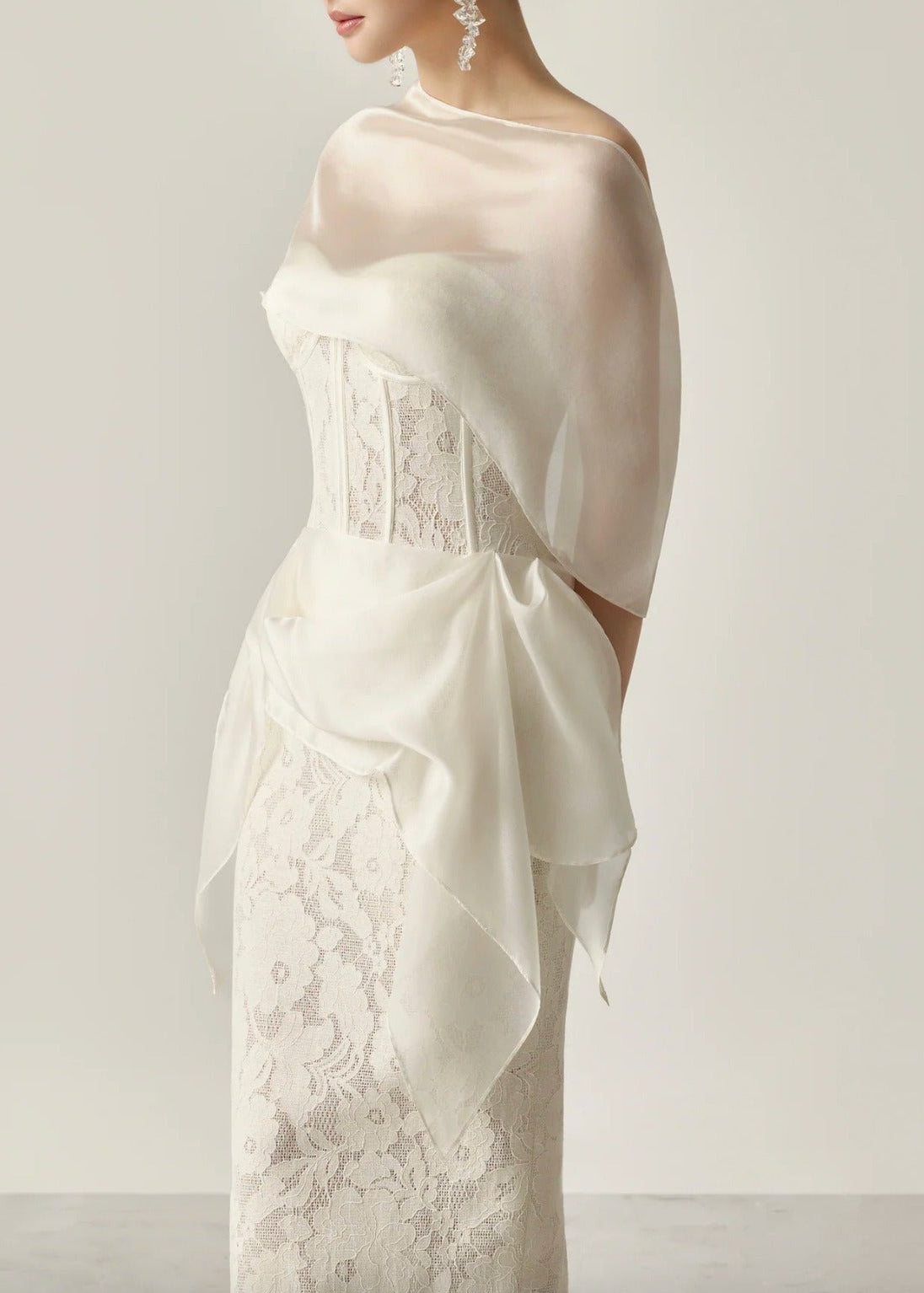 Keegan Corset Lace Maxi Dress