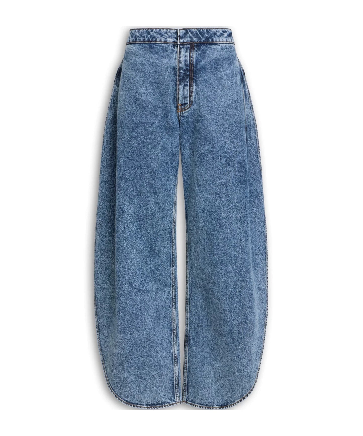 Erwin Denim Ruffle Set