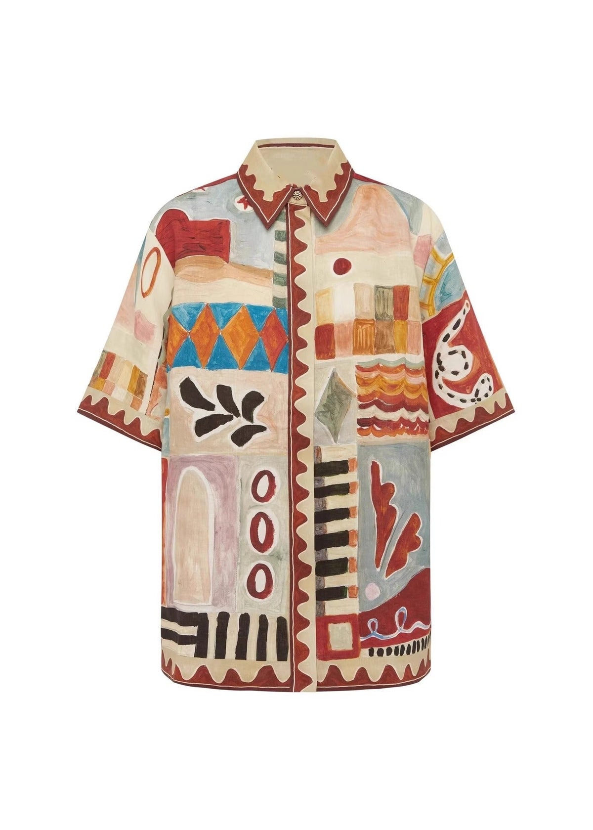 Kaspar Print Shorts Set