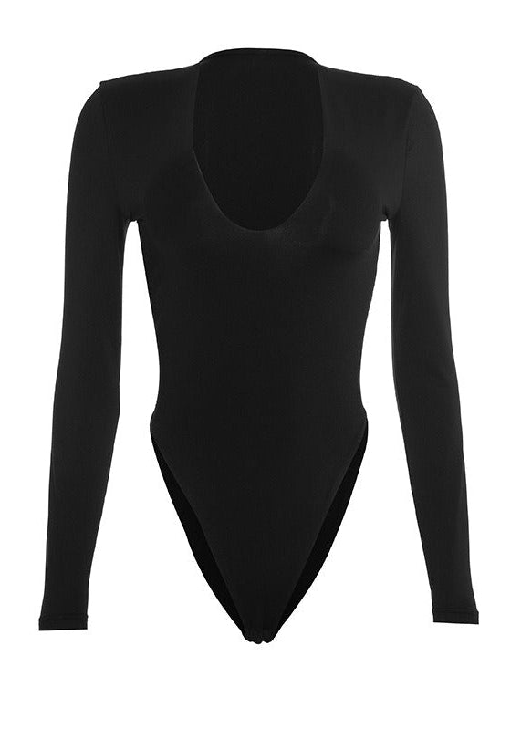 Kiku Plunge Ruch Skirt Set