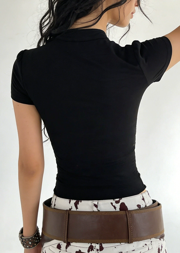 Kaleho Cutout Bodycon Top