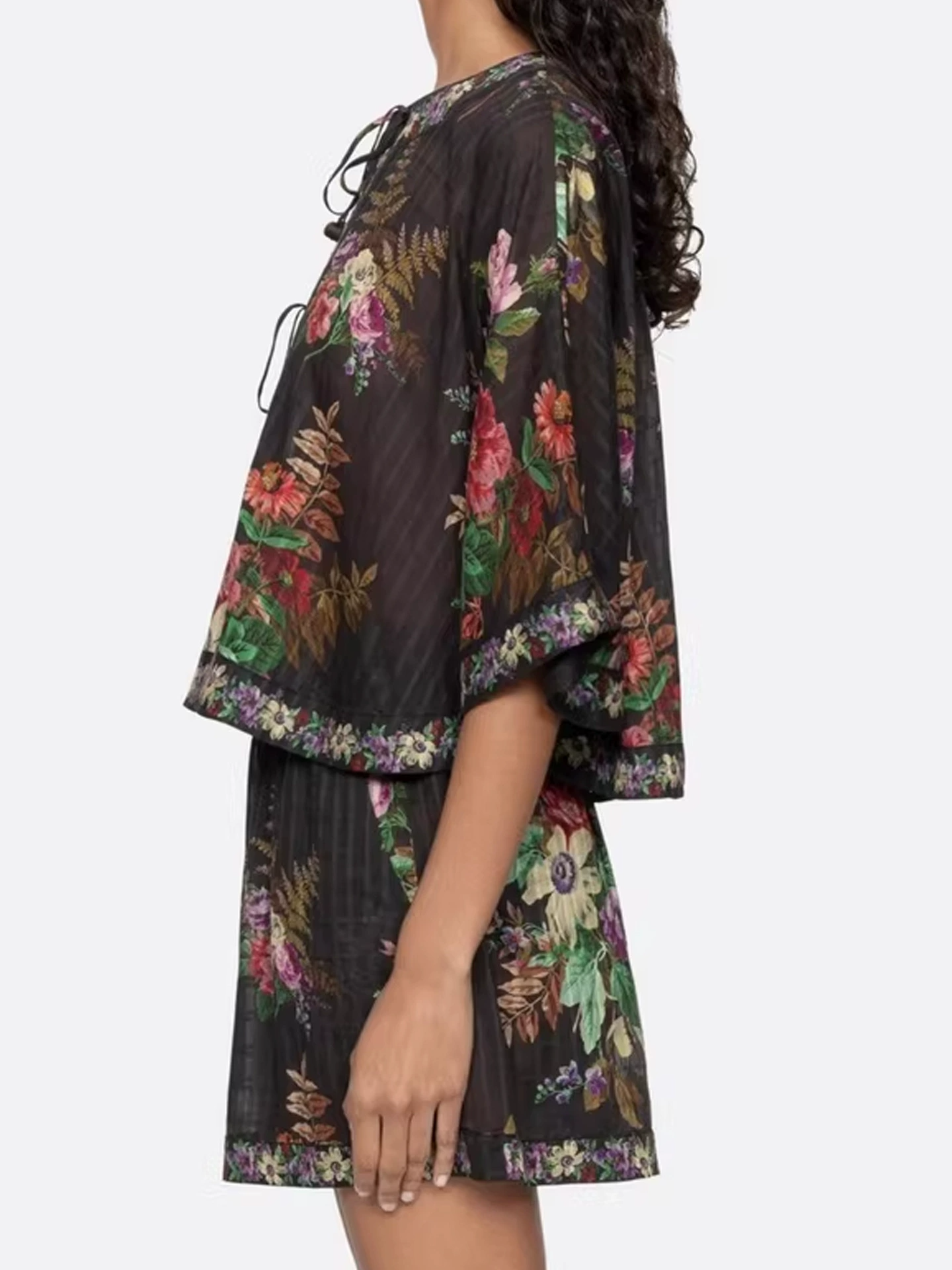 Ferdous Floral Shorts Set