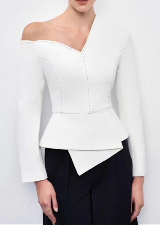 Bairre Asymmetric Long Sleeve Pants Set