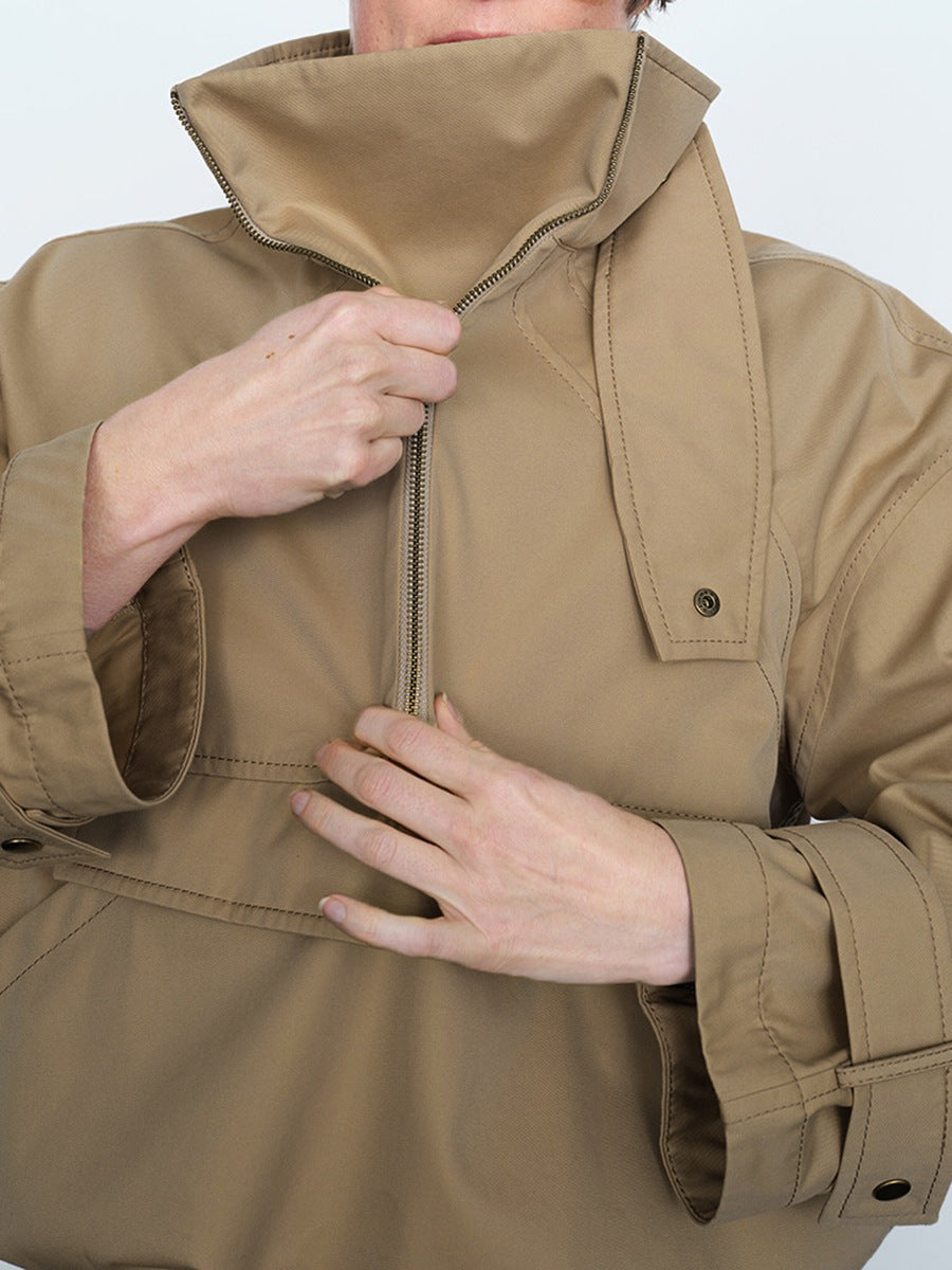 Dobromila Funnel Neck Deconstruct Top