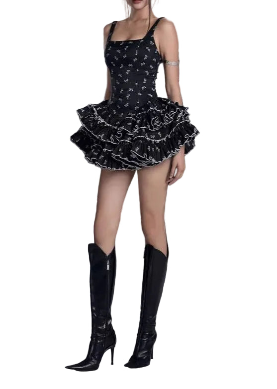 Bodhi Ruffle Mini Dress