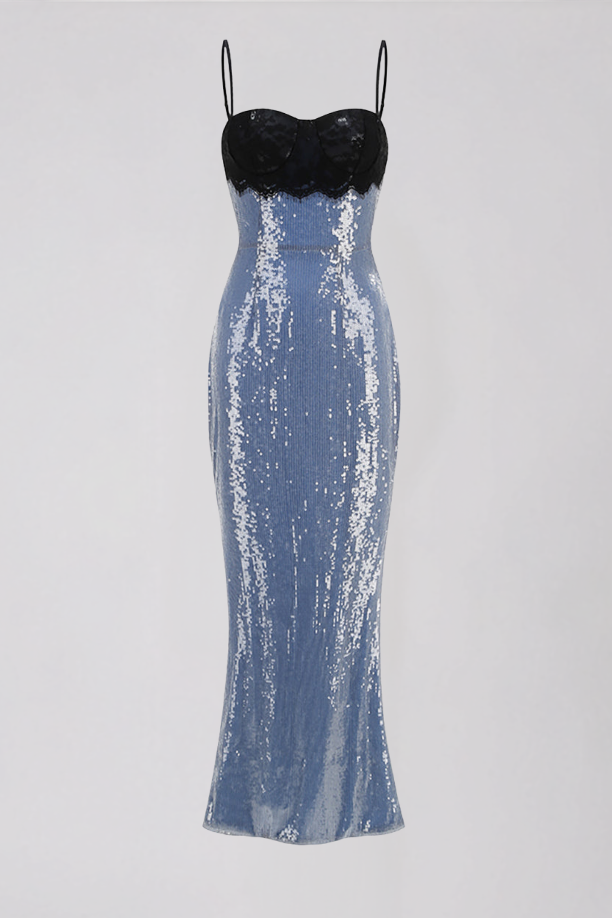 Kahula Spaghretti Sequin Maxi Dress
