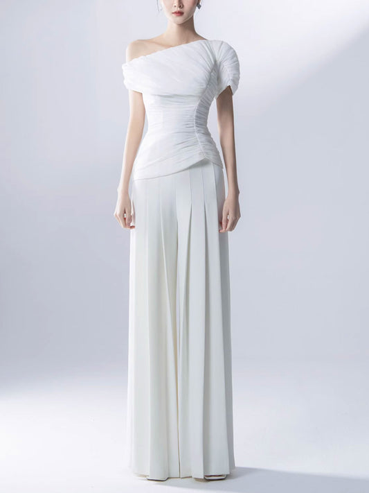 Caoimhe One Shoulder Pants Set