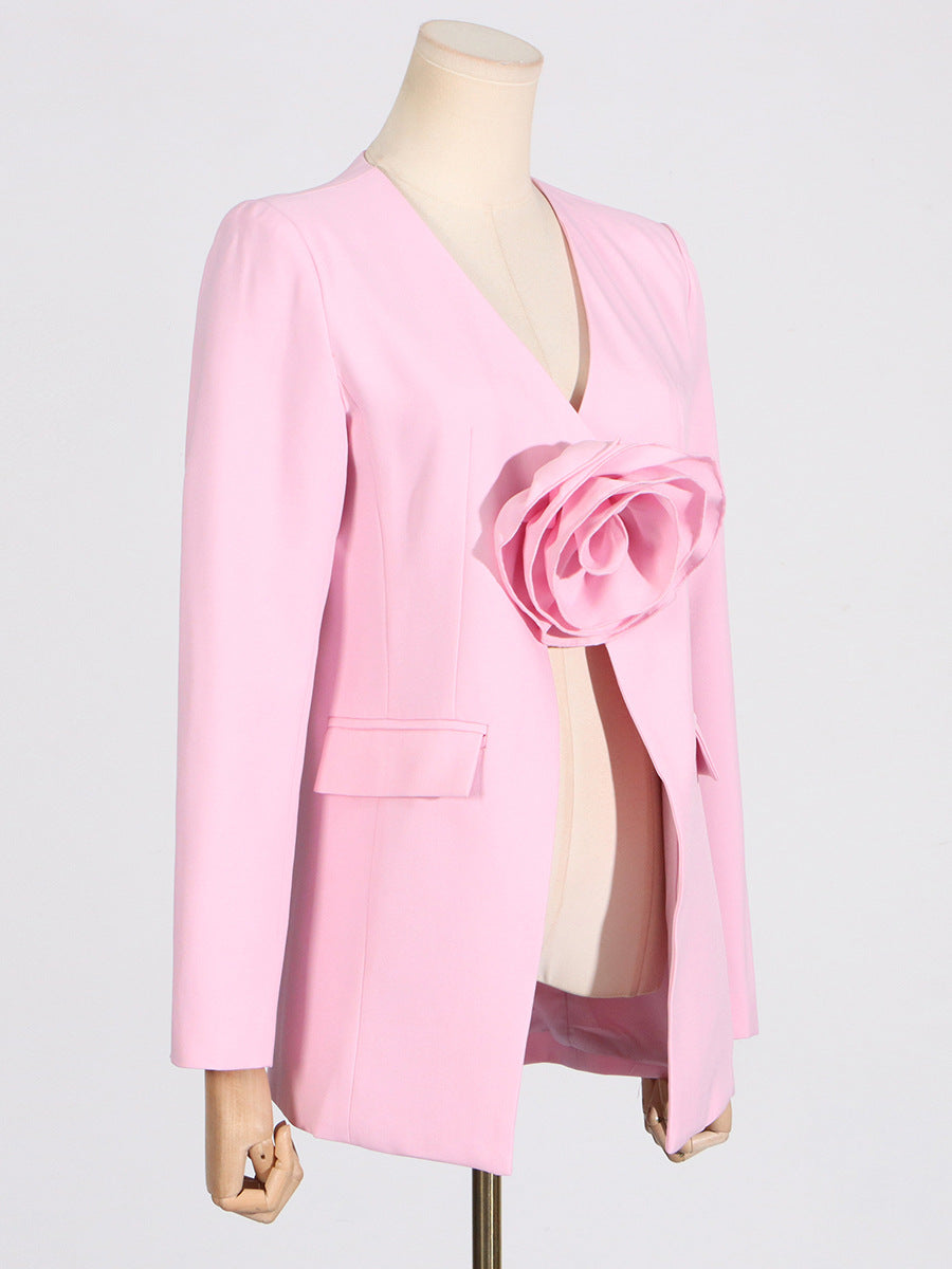 Ilya Flower Split Blazer