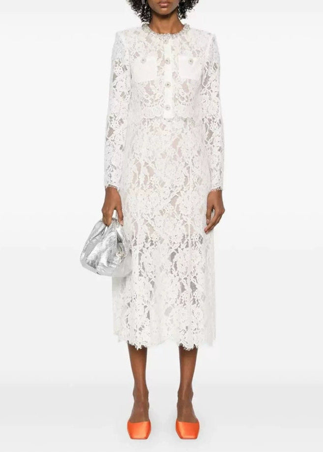 Farruh Lace Skirt Set