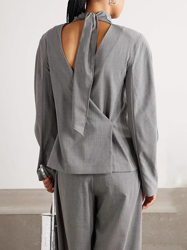 Draupadi Backless Scarf Top