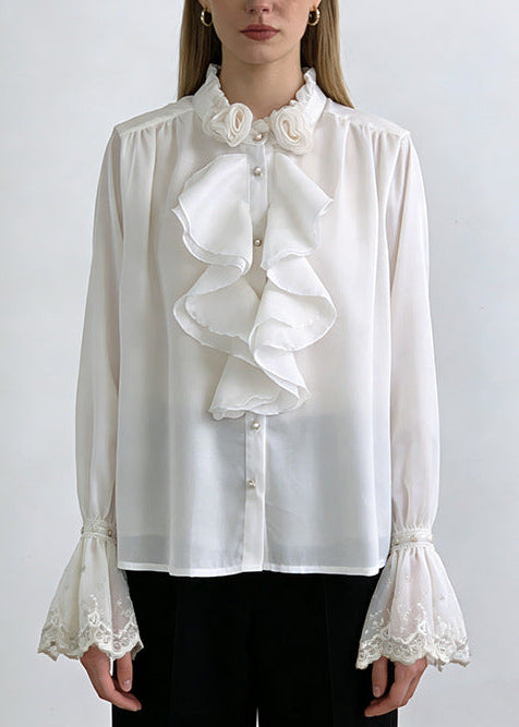 Dylan Ruffle Shirt