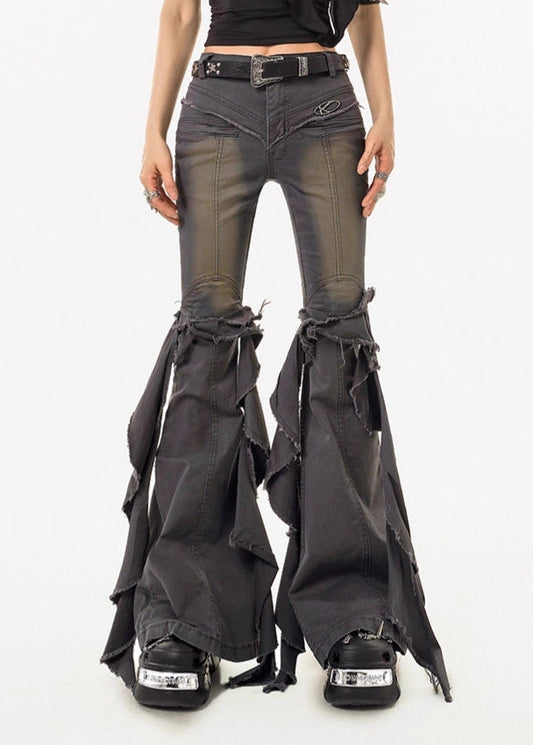 Caesar Ruffle Fringe Jeans