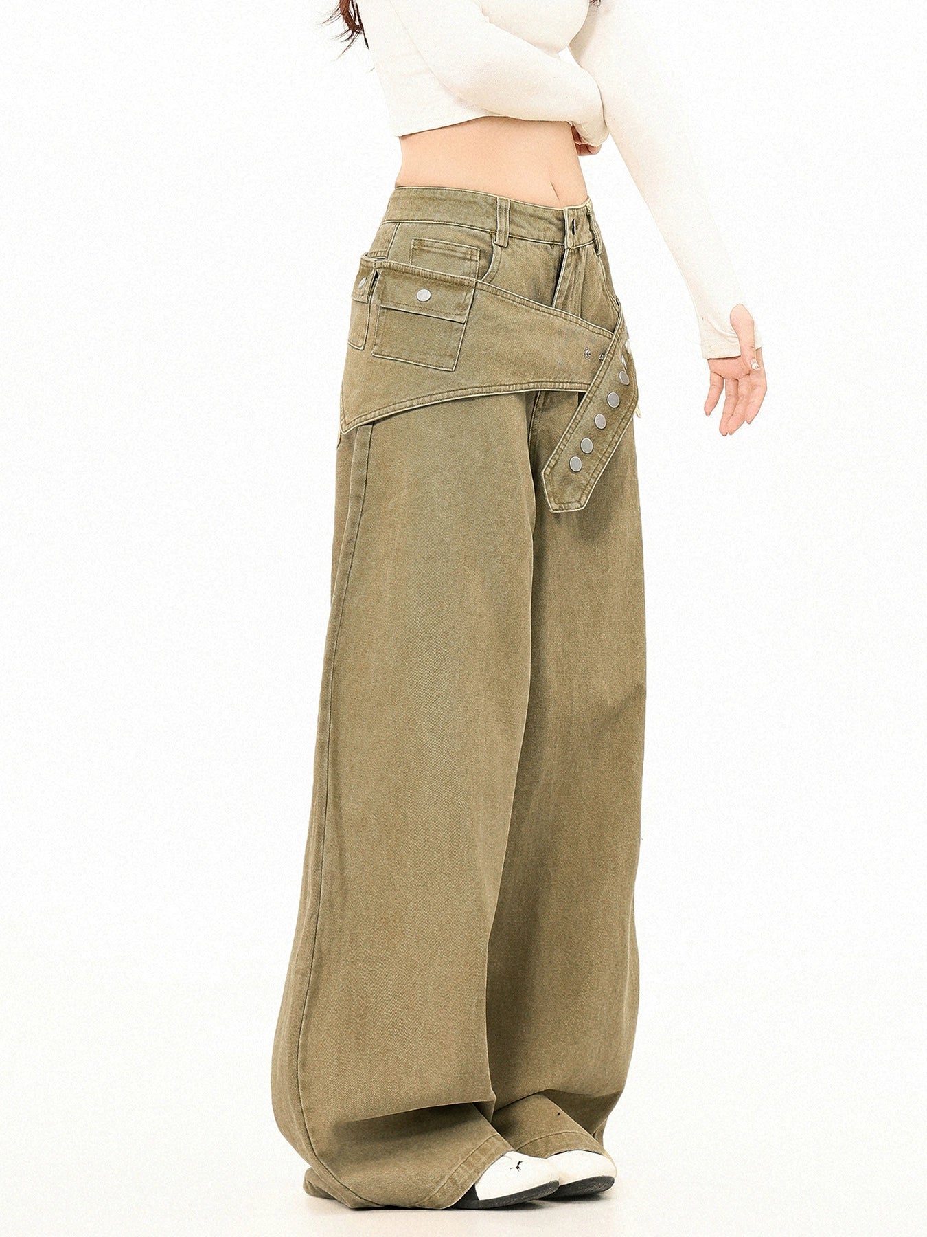 Fabius Deconstruct Two Piece Jeans
