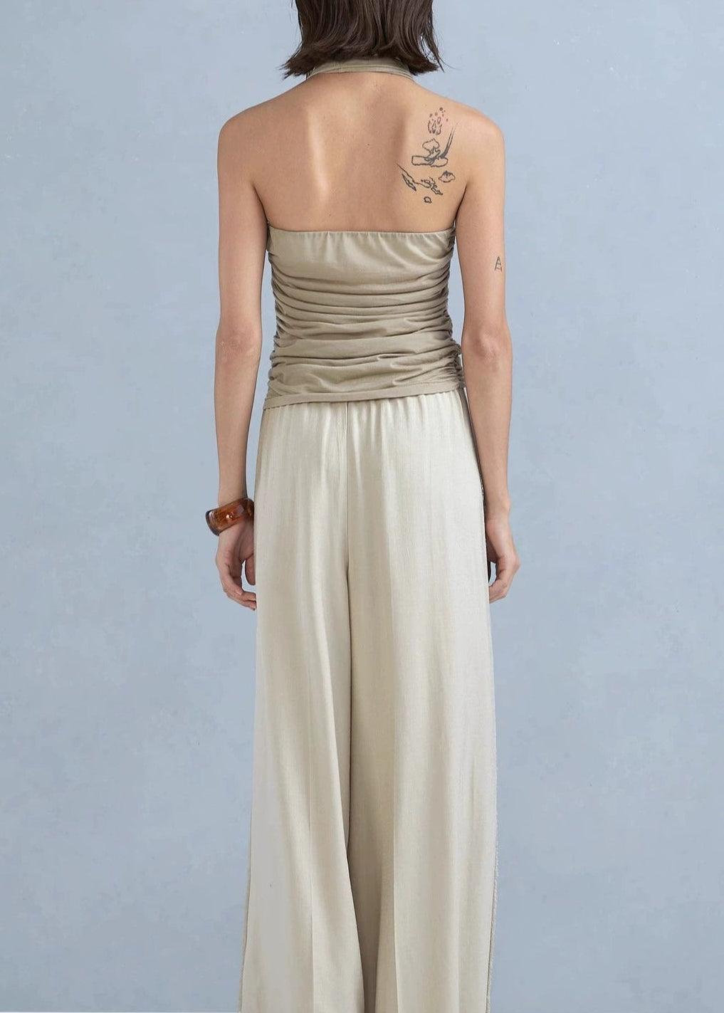 Waldo Ruch Halter Neck Top